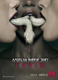 The main poster for AHS season three, coven. Although it doesn't look like it has much to do with witches...