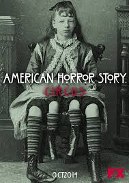 One of many eerie promotional posters for AHS fourth season, Circus.